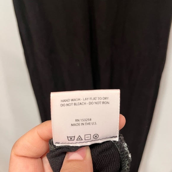 SPRWMN Black TShirt Dress Size Small - Picture 3 of 8